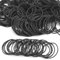 200 Stücke Gummibänder Schwarz Gummis 38mm Gummiringe Naturkautschuk Elastische Robuste gummiband Haushaltsgummi für Haare, Stifte, Katapulte, Rechnungen, Bankpapier, Bürobedarf