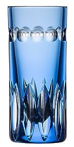 Birks Paris Verre à liqueur en cristal au plomb Bleu clair 39,7 g