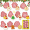 Moldes Galletas Navidad, 3D Cortador para Galletas Plástico, Moldes para Galletas, Molde Galletas de Arbol de Navidad, Juego de Cortadores de Galletas