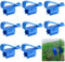 8 Stück Klemme für Aquariumwasserschlauch Clip, Schlauchhalter für Aquarien, verstellbar, zur Befestigung von Wasserschläuchen für Aquarien und Aquarien