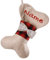 witfox Chaussette de noël personnalisée avec nom pour Chiens - Chaussettes de Noël en Chanvre Bone Design, Cadeaux et décorations de Noël personnalisés pour Chiens