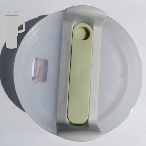 40 OZ replacement lid Compatible for Stanley H2.0, Spill and Splash Proof Tumbler Lids for Stanley Cup and More Coffee Cups - Perfect for Travel, Home and On-The-Go Use (Grey3)