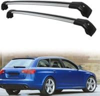 Dachgepäckträger Fahrradträger Für Au-di A6 Avant Estate C6 2005-2010, Dachträger Dachboxen Dach Gepäckablage Railing Track Zubehör