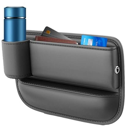 Lnhgh Leather Car Seat Storage Box - Consoles & Organizers Cup Holders,Comfortable Trays & Bags Car Seat Storage Box