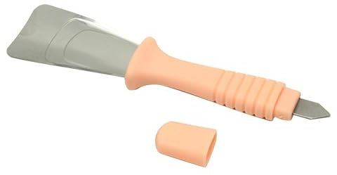 Muuzebsy Grattoir à givre – Pelle de dégivrage en acier inoxydable | Pelle à glace pour réfrigérateur - Grattoir à glace pour nettoyage de congélateur - Pelle à glace pour la cuisine