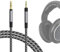 GEEKRIA Audio Cable Compatible with Sennheiser HD 620S/599SE/599/598SE/598SR/560S/400PRO/579/569/550/505, 1/8 (3.5mm) to 2.5mm Braided Nylon Replacement Cord (5.6 ft/1.7 m)