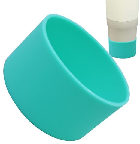 Silikon-Stiefeldeckel für Wasserflasche, Deckel für untere Tasse – Silikonschutzhülle für Glasflasche, Tasse, Tasse | Schutzkappe für Herren