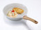 Nonstick Frying Pan Skillet,White Granite Non Stick Pans,Omelette Pan with Heat-Resistant Handle,Compatible with All Stovetops,PFOA Free White, 30cm