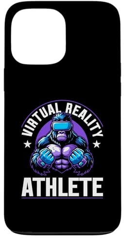 Hülle für iPhone 13 Pro Max Virtual-Reality-Sportler, VR, virtueller Gamer, Gorilla-Headset
