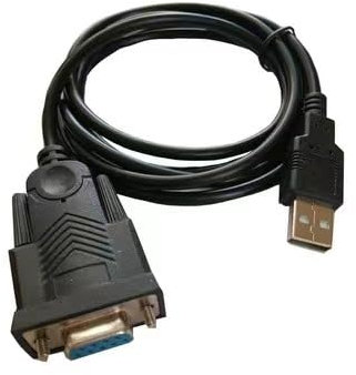 Adaptador USB a RS232 DB9 Macho con Chipset PL2303, Cable USB 2.0 RS-232 Serial Convertidor para Windows 10/8/7/Vista/XP Mac OS, Conexión Solución Dispositivos Puerto DB9 Transferencia de Datos, 1,5 M