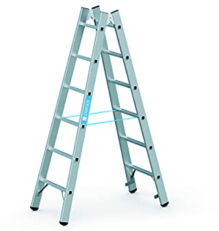 ZARGES | Profi-Sprossenleiter | beidseitig begehbar | 2 x 6 Sprossen