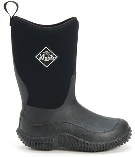 MUCK Kids' Hale Boot, Black, Size 12(M)