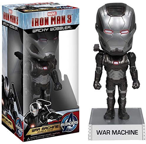 映画IRON MAN3(アイアンマン3)WAR MACHINE(ウォー マシーン)WACKY WOBBLER BOBBLE-HEAD【並行輸入品】