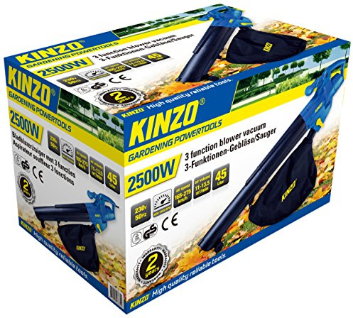 KINZO Blower 3-in-1 2500 W, 230 V, GS, 46630