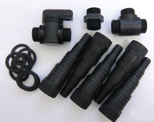 Superfish 60005/2511 Pond Multi Schlauchanschluss Set 20/25/32/40mm