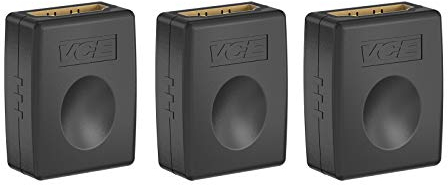 VCE Coupleur HDMI Femelle Femelle 4K, Rallonge HDMI Connecteur 2.0, Adaptateur Extenseur Plaqué Or Support 3D @60Hz HDR Arc Compatible avec Moniteur, PC, PS5, Xbox, DVD de 3