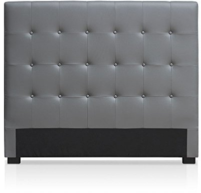 Menzzo Tête de lit Luxor 140cm Gris