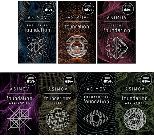 The Complete Isaac Asimov's Foundation Series Books 1-7 (Foundation, Foundation and Empire, Second Foundation, Foundation's Edge, Foundation and Earth, Prelude to Foundation, Forward the Foundation)