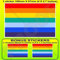 inca Flagge Inka-Empire Cusco, Incas Cuzco Peru, peruanischen, South America 10,2 cm (100 mm) Vinyl Bumper Aufkleber, Aufkleber X1 + 2 Bonus