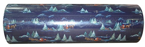 Stewo Geschenkpapier Rencontre Blau Rolle 250m x 50cm
