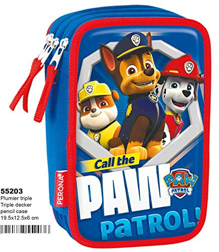 Plumier Patrulla Canina Paw Patrol Adventure triple