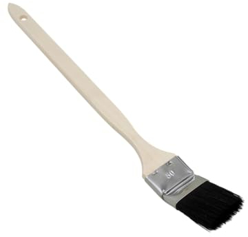 Handelskönig Profi-Heizkörperpinsel 50 mm Eckpinsel Fassadenpinsel Langer Stiel (35 cm)