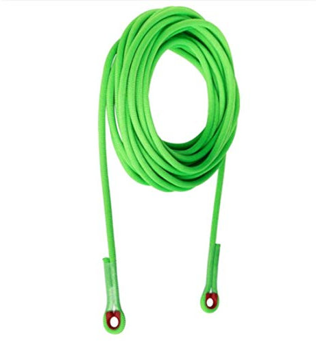 Kletterseil Corde d'escalade Dynamique Professionnelle de 11 mm - Corde de récupération - Vert - 20 m - 30 m