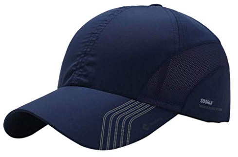 CLAPE Atmungsaktiv Mesh Sport Cap Schnelltrocknend Running Baseball Cap UV Schutz Sommer Kappe Unstructured Outdoor Kappen