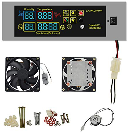 PAIDUOJI Termostato Digitale Controller Multifunzione per incubatrice incubatrice Uova di Piccola Dimensione xm-18 (HTMC-5)