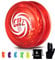 MAGICYOYO JoJo D1 GHZ Einfaches Yoyo für Kinder & Anfänger, Trick Jo Jo & Looping Yo Yo, Jo-Jo Spielzeug für 2A Tricks mit 6 Yo-yo-Saiten Yo Yo Handschuh, JoJo Tasche (Red)