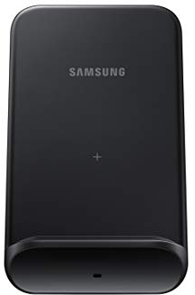 Samsung Wireless Charger Convertible EP-N3300 drahtlose Ladestation, 9W, stehend Laden oder Ladepad, für Smartphones, Kopfhörer, Earbuds, Qi-zertifizierte Endgeräte, schwarz