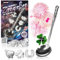 com-four® Premium Zinngießen mit 5 extra schweren Figuren und 1 Löffel, Silvestergießen das Wahrsagerei-Partyspiel die gesunde Alternative zum Bleigießen (Best - 5g - 06-teilig)