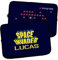LolaPix Funda Portátil y Tablet. Funda de Neopreno. Regalo Personalizado con Nombre. Funda Ordenador. Varios tamaños. Space Invaders