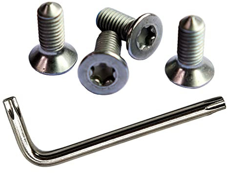 4PCS N10648301 Rotor Screws for Brake Discs Compatible with Audi VW & Volkswagen