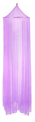 1pc Runde Spitze Betthimmel Netting Vorhang Dome Moskitonetz,Lila