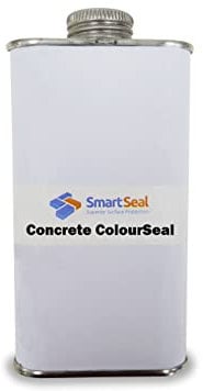 SmartSeal Coloured Concrete Sealer -Transform Plain Concrete. Recolours and Protects - Superior to Concretes Paint - Professional Grade Product (Black - 150ml)