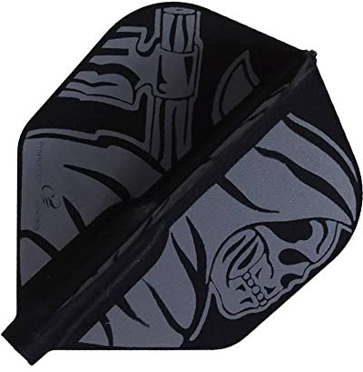 Cosmo darts federn fit flight reaper shape schwarz
