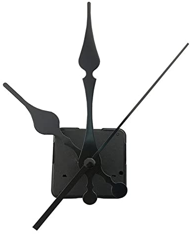 HEIBTENY Quarz Uhrwerk Mechanismus,Uhrwerk Für Wanduhr Funk,Uhrwerk Mit Zeiger,Funkuhrwerk,Quarz Uhrwerk