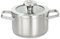 Berghoff - Cocotte avec Couvercle Graphite en Acier Inoxydable recyclé 16cm