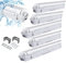 Cecaylie LED Feuchtraumleuchte 150cm 6 Stück 24W LED Röhre, IP65 LED Leuchtstoffröhre, Kaltweiß 2040lm 4000K Wannenleuchte, T8 Werkstattlampe, für Garage Werkstatt Büro Warenhaus