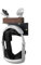 NIRVASH Premium Aluminum & Walnut VR Headset Wall Mount – Stylish Organizer with Cable Management for Meta/Oculus Quest 2/Quest/Rift/Rift S