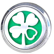 GLEAVI Vierblättriges Gras Clip Auto Parfüm Luftverteiler Auto Fahrzeug Armaturenbrett Solide Parfüm Clip für Auto