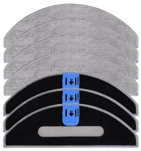 7 piezas paño de fregona para iRobot Roomba Combo i5, i5+, j5, j5+ Robot aspirador, Microfibra de Lavables Almohadillas de Repuesto