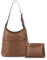 Aeeque Umhängetasche Damen,Handy Umhängetasche Braun, Mittelgroß Handytasche Umhängen mit Geldbörse aus weichem PU Leder, Damenhandtasche Messenger Bag für Reisen, Freizeit, Arbeit