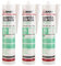 dubaust SAB24 Sanitärsilikon Basic elastisch dauernassbeständig schimmelresistent Bad Küche Dusche Feuchträume 300ml Kartusche (grau, 3)