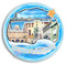 Quwsne Kühlschrankmagnet Gran Canaria IslandLas Palmas de Gran Canaria Spanien Kühlschrankmagnet Stadt Reise Souvenirs Touristengeschenke 3D klassische Sehenswürdigkeiten handgefertigt Handwerk