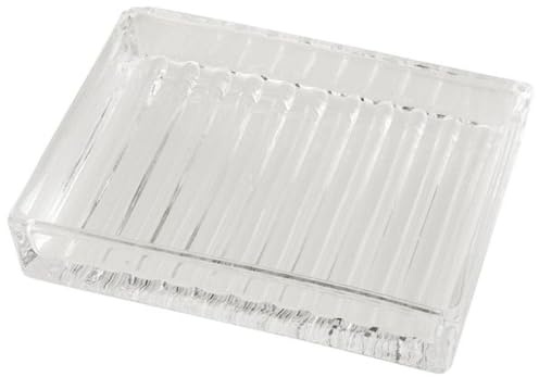 IB Laursen [W1025] Seifenschale klares Glas viereckig