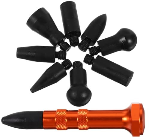 Gatuida Martillo De Reparación De Abolladuras Bolígrafo De Golpeteo Kit De Eliminación De Abolladuras Juego De Herramientas De Reparación De Abolladuras Kit De Herramientas Automotrices