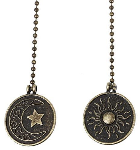 Alipis Hanging Light Pull Chains Set Ceiling Fan Light Pull Chain Pendants for Home Decor