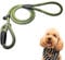 Slip Rope Dog Lead | 1m, One-Size-Fits-All, No Collar or Harness Needed | Durable & Weather Resistant Climbers Rope with Reflective Stitching (Green)